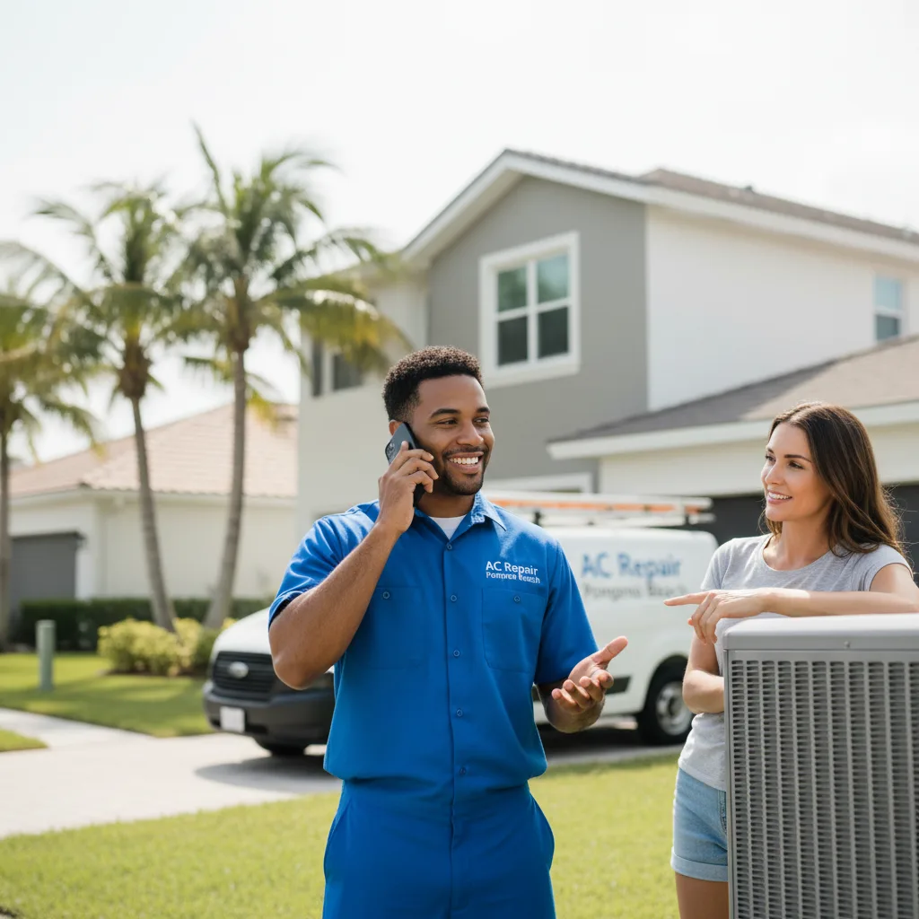 AC Repair Pompano Beach customer support in Bellaire
